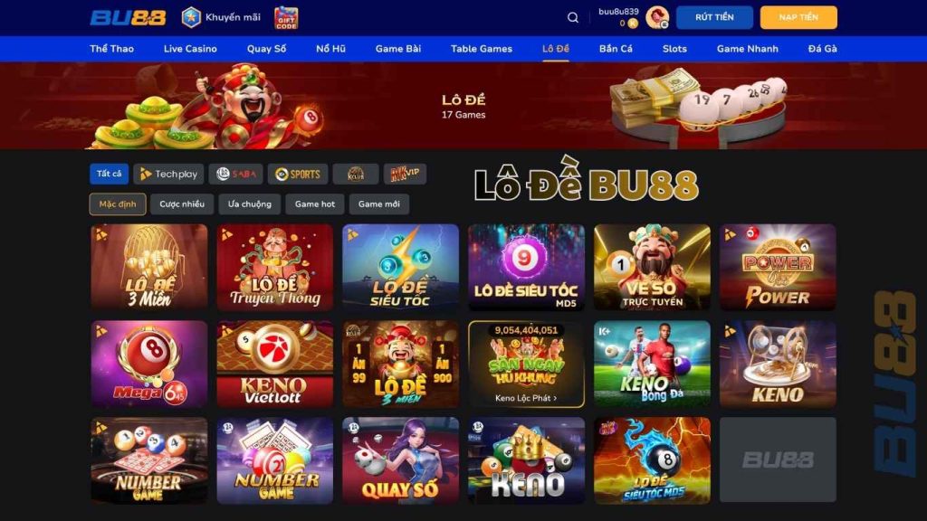 Những hình thức chơi lô đề Bu88