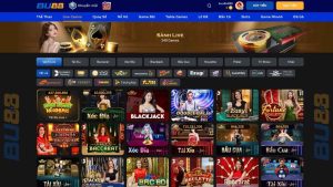 Tổng quan sảnh Live Casino BU88